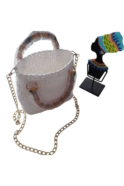 bi ters bi düz Elörgüsü Mini Hand Bag