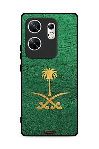 Tolwak غطاء حماية لهاتف Infinix Zero 30 4G، علامة المملكة العربية السعودية، جلد