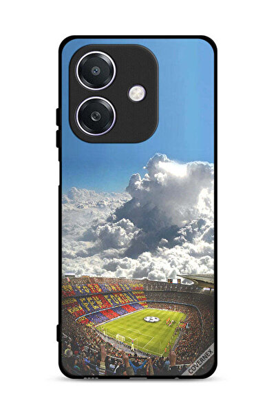 Covernex غطاء حماية لهاتف Oppo A3x 5G بتصميم ملعب كرة قدم