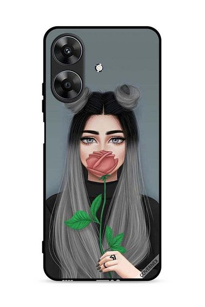 Covernex غطاء حماية لهاتف Realme Note 60 4G برسومات فتاة لطيفة