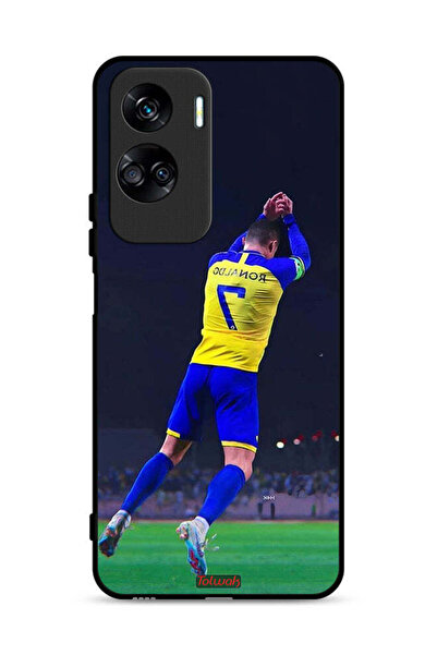 Tolwak غطاء حماية لهاتف Honor 90 Lite 5G بنقشة كريستيانو رونالدو