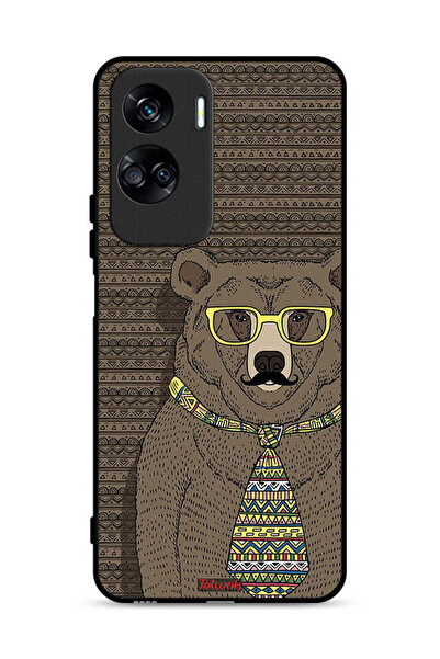 Tolwak غطاء حماية لهاتف Honor 90 Lite 5G، تصميم Mr Wolf