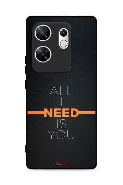 Tolwak غطاء حماية لهاتف Infinix Zero 30 4G كل ما أحتاجه هو أنت