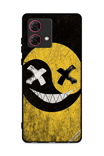 Covernex غطاء حماية لهاتف موتورولا موتو جي 84 5 جي برسومات وجه مارشميلو