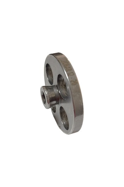 zobar Ayna - Süzgeç 12 No Et Kıyma Makinesi İçin 20 Mm Kuşbaşılık ve Bıçak Çap 7 cm