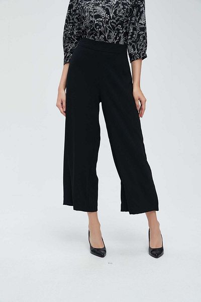 Nichii High-Waisted Long Pants