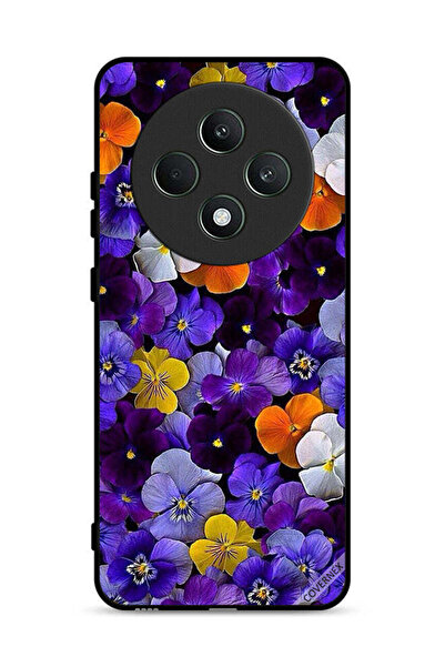 Covernex غطاء حماية لهاتف Oppo Reno12 F 4G بنقشة زهور صغيرة