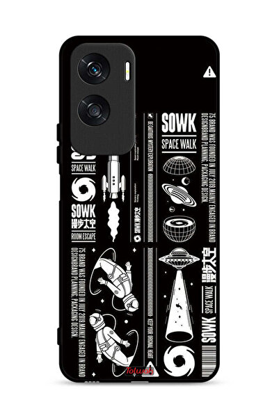 Tolwak غطاء حماية لهاتف Honor X50i 5G، ملصق Sowk Space Walk