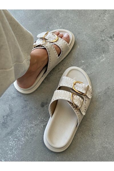 Banksy Sona Women's Embroidered Slippers