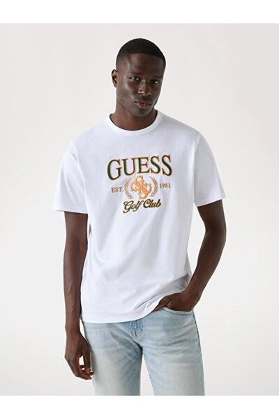 Guess Чоловіча футболка з джерсі Regular Fit