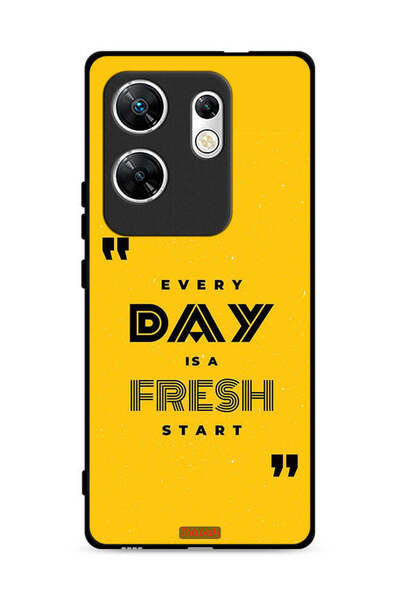 Tolwak غطاء حماية لهاتف Infinix Zero 30 4G كل يوم هو بداية جديدة