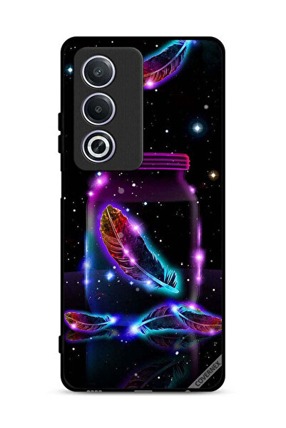Covernex غطاء حماية لهاتف Oppo A3 Pro 5G بنقشة ريش في جرة