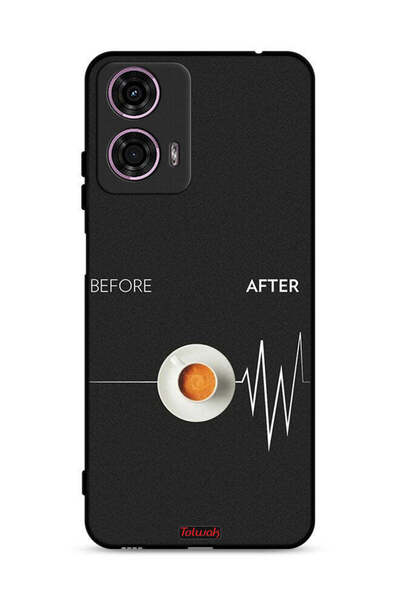 Tolwak Motorola Moto G24 4G Protective Case Cover Before After