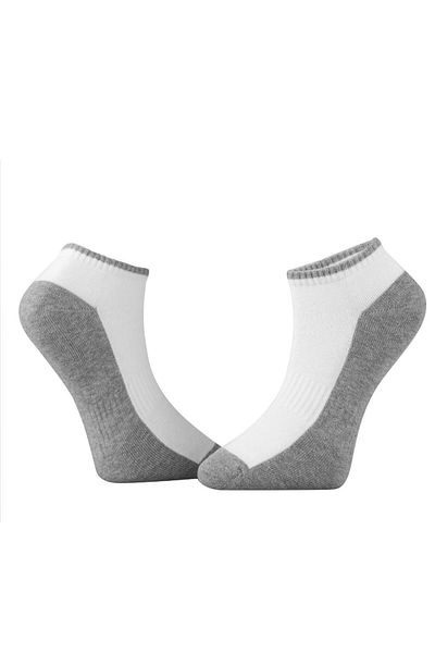 FOURSOLOS 4-Piece Sports Socks, Towel Bottom Booties