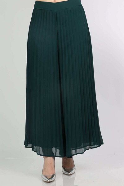 Nichii High-Waisted Long Pleated Women's Trousers