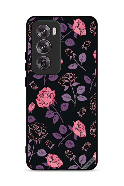 Covernex غطاء حماية لهاتف Oppo Reno12 Pro 5G، زهور قوطية باستيل