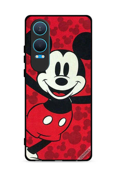 Covernex غطاء حماية لهاتف OnePlus Nord CE4 Lite 5G بطبعة ميكي ماوس السعيد