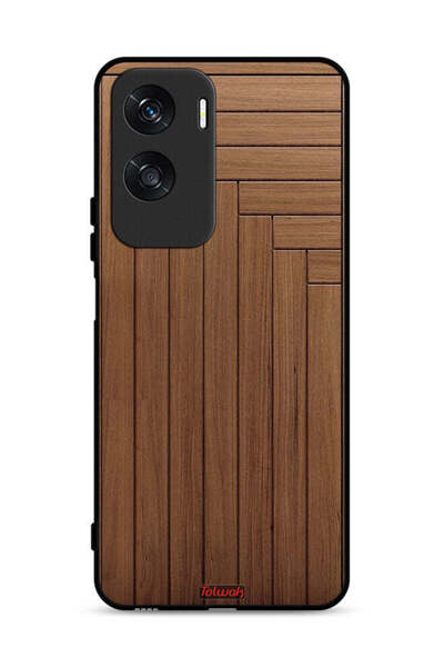 Tolwak غطاء حماية لهاتف Honor X50i 5G بنمط باب