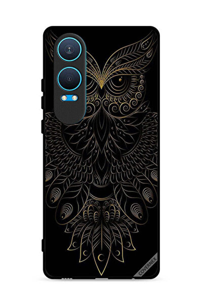 Covernex غطاء حماية لهاتف OnePlus Nord CE4 Lite 5G بنقشة بومة زهرية عصرية