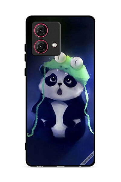 Covernex Motorola Moto G84 5G Protective Case Cover Panda In Cap