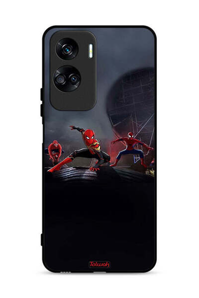 Tolwak غطاء حماية لهاتف Honor 90 Lite 5G بطبعة العناكب الثلاثة