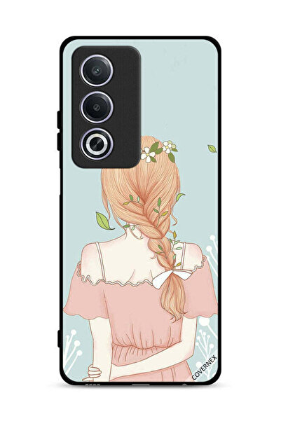 Covernex غطاء حماية لهاتف Oppo A3 Pro 5G بفتاة واقفة بمظهر لطيف