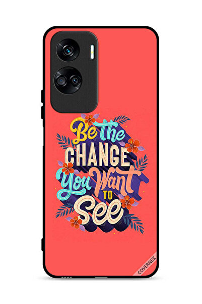 Covernex غطاء حماية لهاتف Honor 90 Lite 5G كن التغيير الذي تريد رؤيته