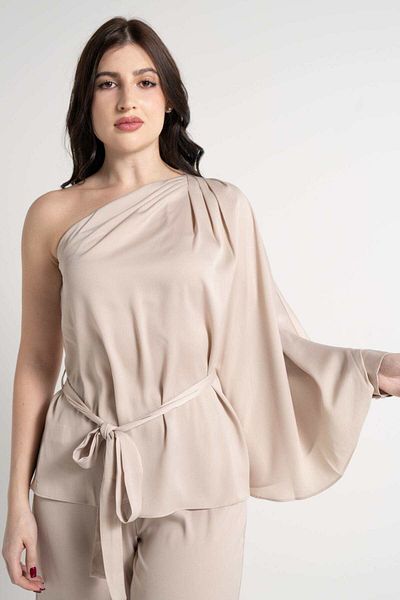 Nichii Women's Solid Shoulder-to-Shoulder Top