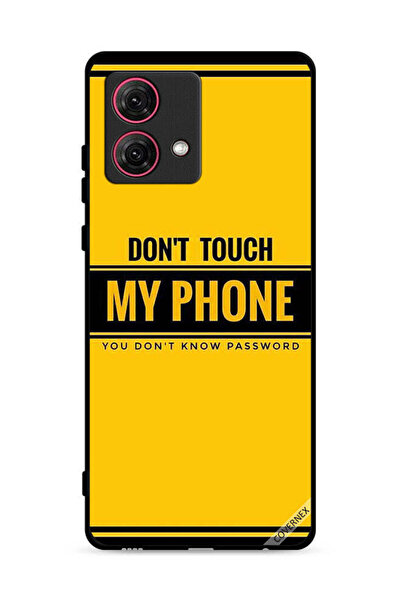 Covernex Motorola Moto G84 5G Protective Case Cover Don't Touch My Phone You ...