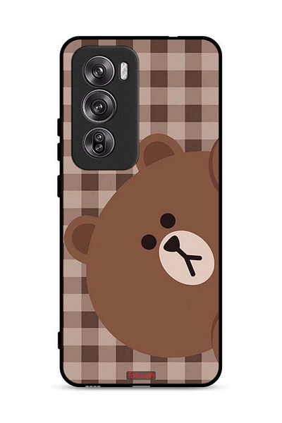 Tolwak Oppo Reno12 Pro 5G Protective Case Cover Teddy Bear