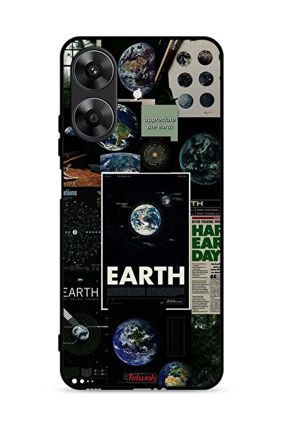 Tolwak غطاء حماية لجهاز Realme Note 60 4G Earth