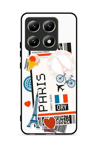 Tolwak غطاء حماية لهاتف Xiaomi 14T 5G، ملصق باريسي