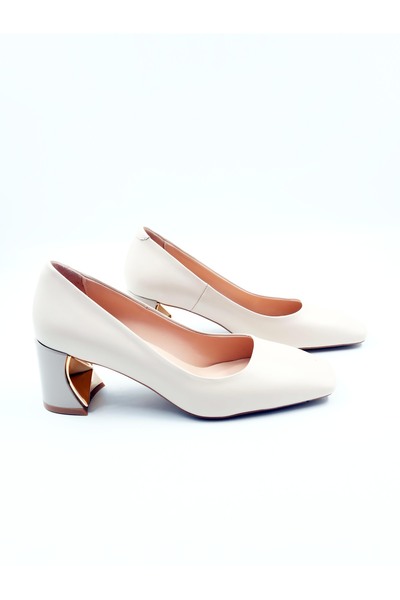 Tenau Women's Genuine Leather Heeled Shoes