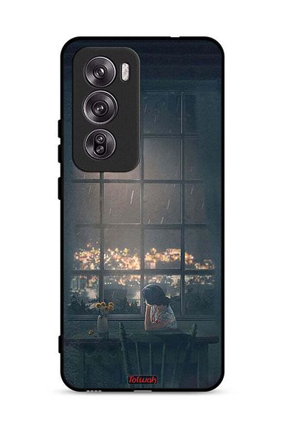 Tolwak غطاء حماية Oppo Reno12 Pro 5G برسم القمر