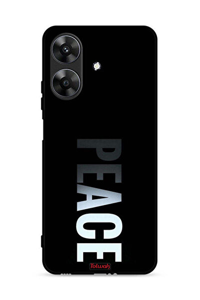 Tolwak غطاء حماية لهاتف Realme Note 60 4G باللون الأبيض