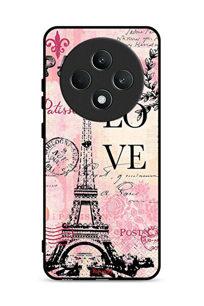 Tolwak غطاء حماية لهاتف Oppo Reno12 F 5G، باريس لوف