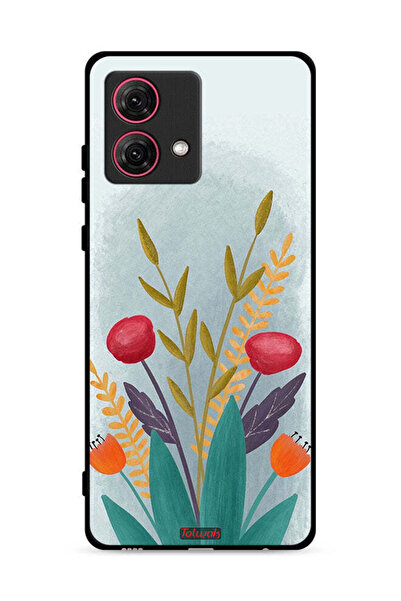 Tolwak غطاء حماية لهاتف موتورولا موتو جي 84 5 جي - رسم نباتي