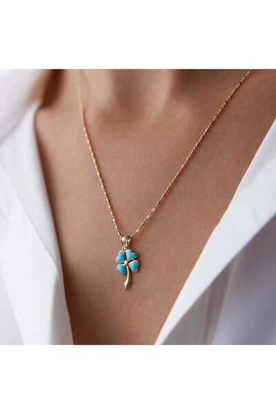 Cherry by Özkonak Mineli Fortuna Yonca Kolye