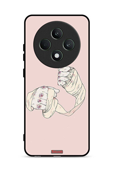 Tolwak غطاء حماية لهاتف Oppo Reno12 F 5G بتصميم فن المقاتل