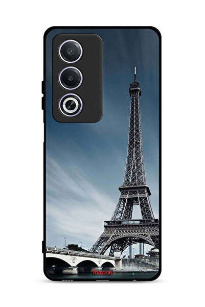 Tolwak غطاء حماية لهاتف Oppo A3 Pro 5G بتصميم برج إيفل