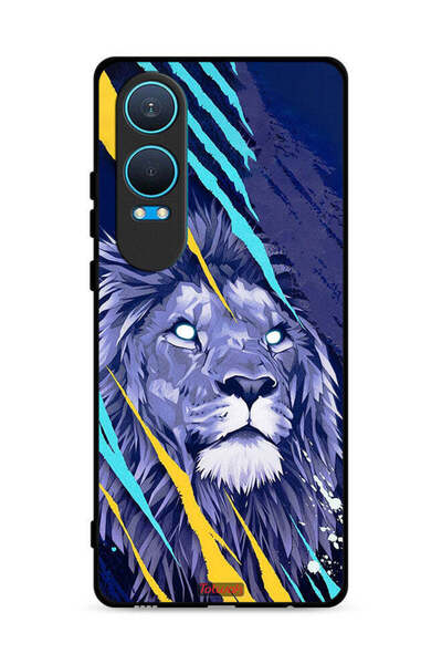 Tolwak غطاء حماية لهاتف OnePlus Nord CE4 Lite 5G بطبعة الأسد الملك