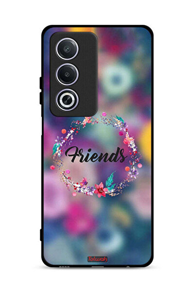 Tolwak غطاء حماية Oppo A3 Pro 5G بتصميم خاتم أصدقاء الزهور