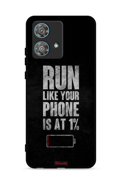 Tolwak غطاء حماية لهاتف موتورولا إيدج 40 نيو 5G، اركض وكأن هاتفك يعمل بنسبة 1%