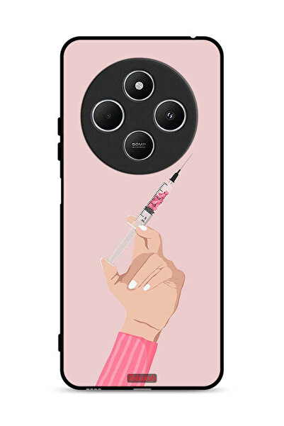 Tolwak غطاء حماية لهاتف شاومي ريدمي 14R 5G بنقشة Love Injection