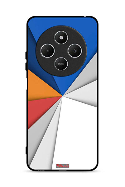 Tolwak غطاء حماية لهاتف Xiaomi Redmi 14R 5G مصنوع من مادة مطابقة للفن التجريدي