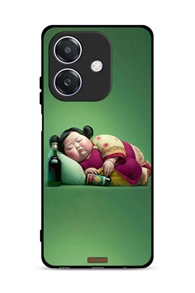 Tolwak غطاء حماية لهاتف Oppo A3x 5G - فتاة سمينة