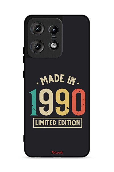 Tolwak Motorola Edge 50 Pro 5G Protective Case Cover Made In 1990 Limited Edi...