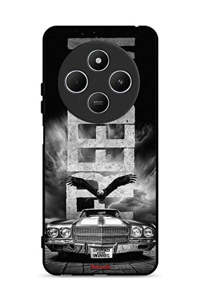 Tolwak Xiaomi Redmi 14R 5G Protective Case Cover Freedom Art