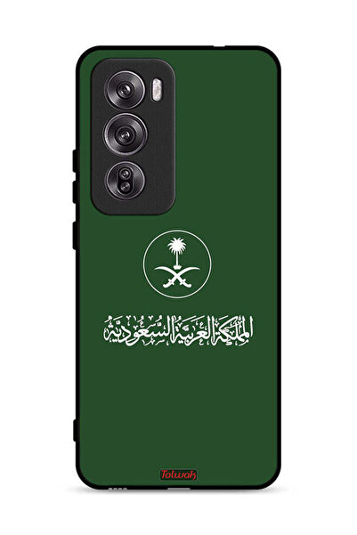 Tolwak غطاء حماية لهاتف Oppo Reno12 Pro 5G، تصميم المملكة العربية السعودية
