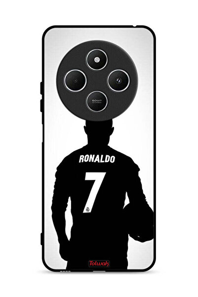 Tolwak غطاء حماية لهاتف شاومي ريدمي 14 سي 4G بقناع كريستيانو رونالدو